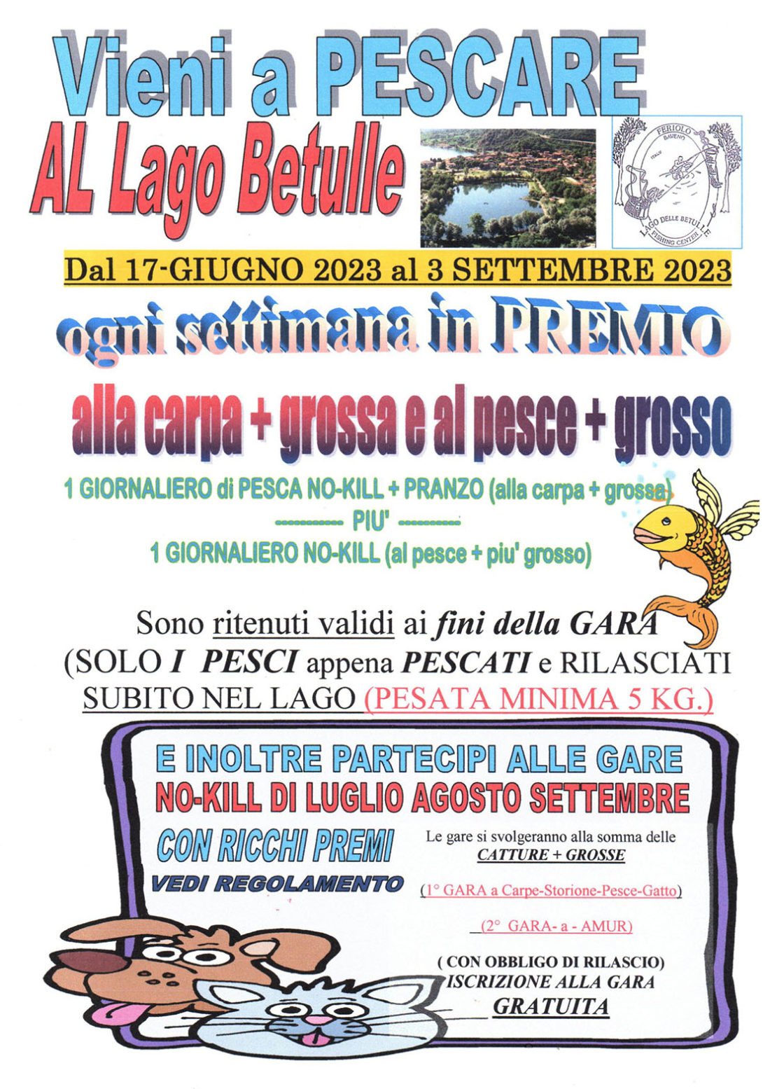 1 GARA AL PESCE PIU GROSSO