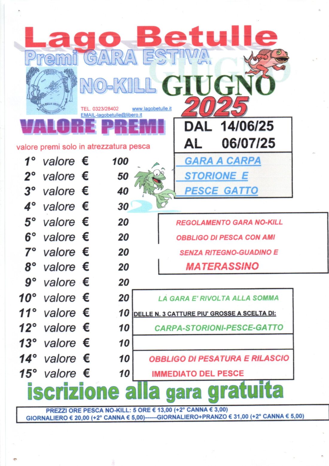 1 GARA CARPE GIUGNO