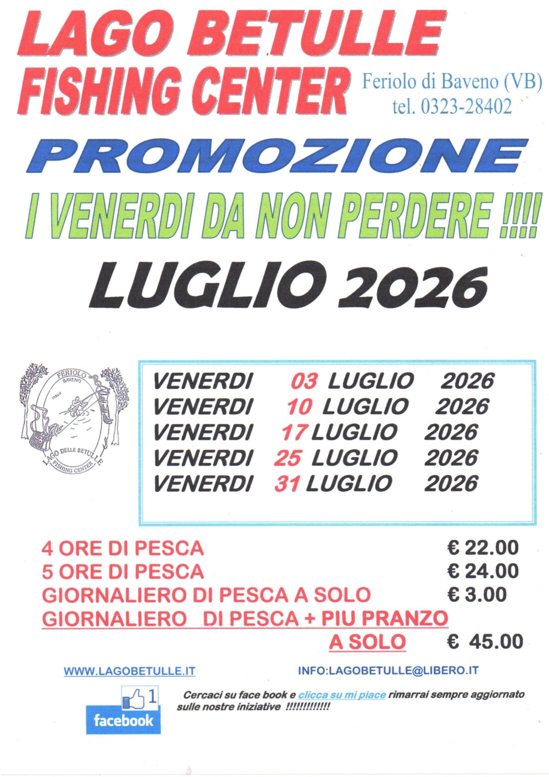 VENERDI LUGLIO ITALIANO
