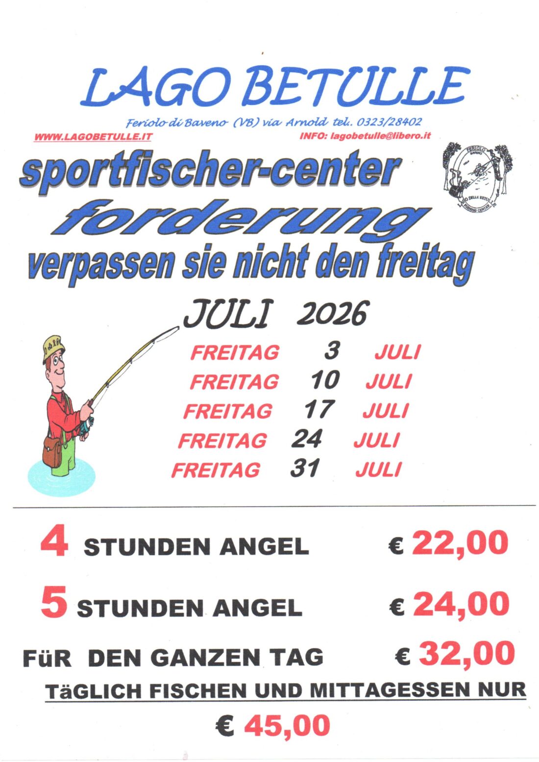 VENERDI LUGLIO TEDESCO